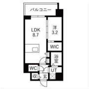 エスリードレジデンス梅田クラスシティの間取り画像