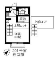 パーシモン国立の間取り画像