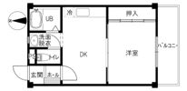 ソレイユ米泉の間取り画像