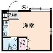 ルシーダかみさぎの間取り画像