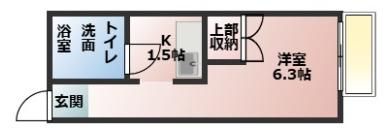 ファンタジー瀬田の間取り画像