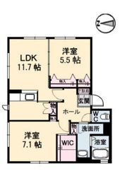 ヴォーネン相田 A棟の間取り画像