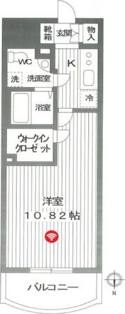 サンレムート・江坂1stの間取り画像