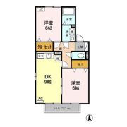 ジョイキャッスル Aの間取り画像