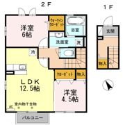 La Luce（ラ ルーチェ）の間取り画像