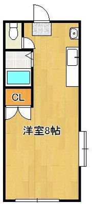 No.5 プチパレット中井の間取り画像