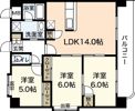 メゾン山城の間取り画像