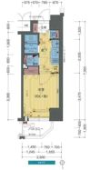 プレサンス中之島公園グラシアの間取り画像