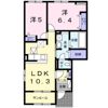 カルテット Ⅲの間取り画像