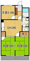 シャトレ熊西IIIの間取り画像