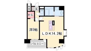 新神戸Vitaの間取り画像
