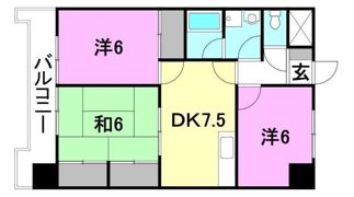 第1ゴトービルの間取り画像