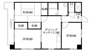 第1ゴトービルの間取り画像