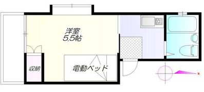 ユングハイムの間取り画像