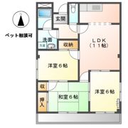 ヨーロピアンタキセイⅡの間取り画像
