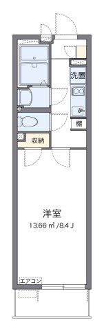 クレイノコンフォーティア SRの間取り画像