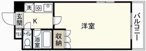 サンローレル串戸の間取り画像