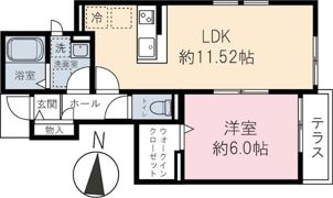 エバーグリーン川越の間取り画像