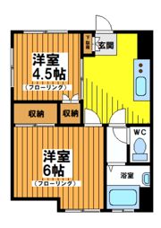 上北沢グリーンコーポの間取り画像