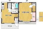 テラスハウス富浜の間取り画像