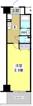 セントラルコート21の間取り画像