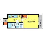 SERENiTE北浜の間取り画像