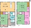 百楽荘四丁目 貸家の間取り画像
