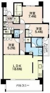 プライムメゾン富士見台の間取り画像