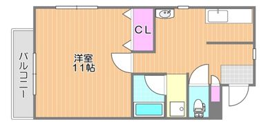 カーサ大薮の間取り画像