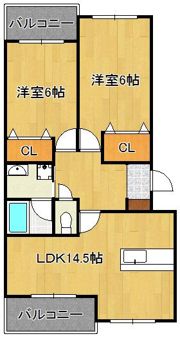 レイクサイドプリンスの間取り画像