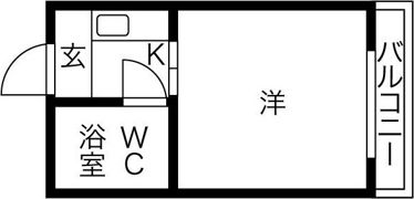 ルートマンション走谷の間取り画像