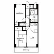 クレール西ヶ原の間取り画像