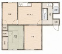 エトワール三津屋 B棟の間取り画像
