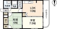 チェリー米田の間取り画像
