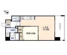 JRBハイツ岡山の間取り画像