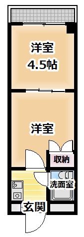 ラパンジール阿波座の間取り画像