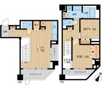 レジデンス三宿の間取り画像
