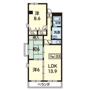 塩屋一番館の間取り画像