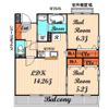 Puerta sur TOKIOの間取り画像