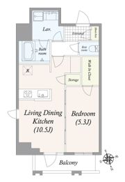 GRAN PASEO 浅草橋Ⅱの間取り画像