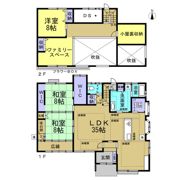八幡字北屋敷リノベーションハウスの間取り画像