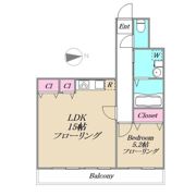 シティコート・フドウ中山の間取り画像
