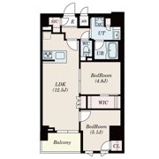 S-RESIDENCE北千住reizの間取り画像