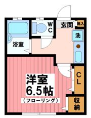 プレジールAの間取り画像