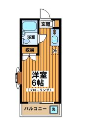 ハウス山口の間取り画像