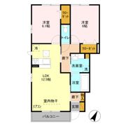クレーデレの間取り画像
