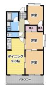 メゾン三郷の間取り画像