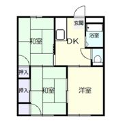 スナオハイツの間取り画像