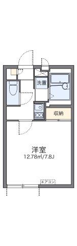 レオパレスアネモスの間取り画像