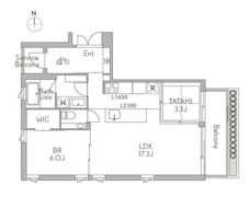 GranDuo学芸大学4の間取り画像